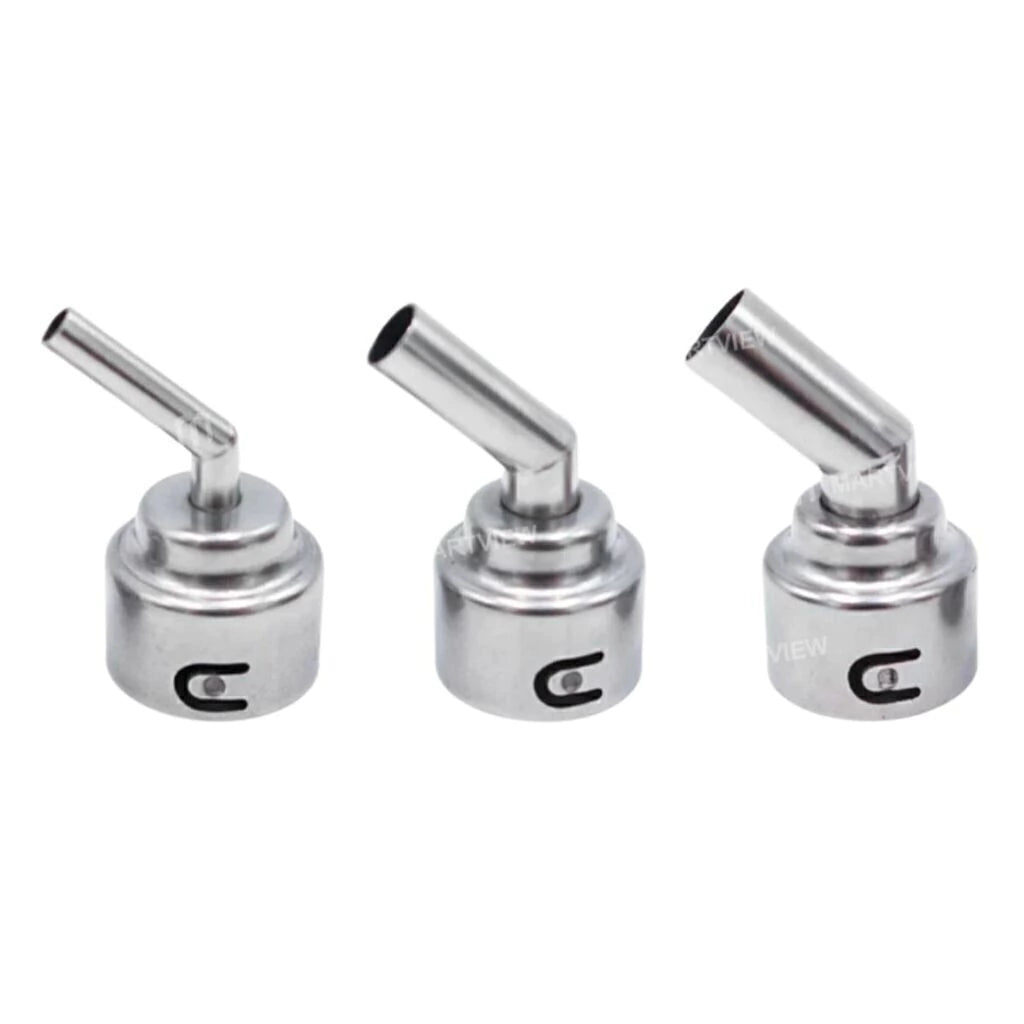 Kit 3 Bicos Fixo Curvo Estação Sugon 8650 8630 8620
